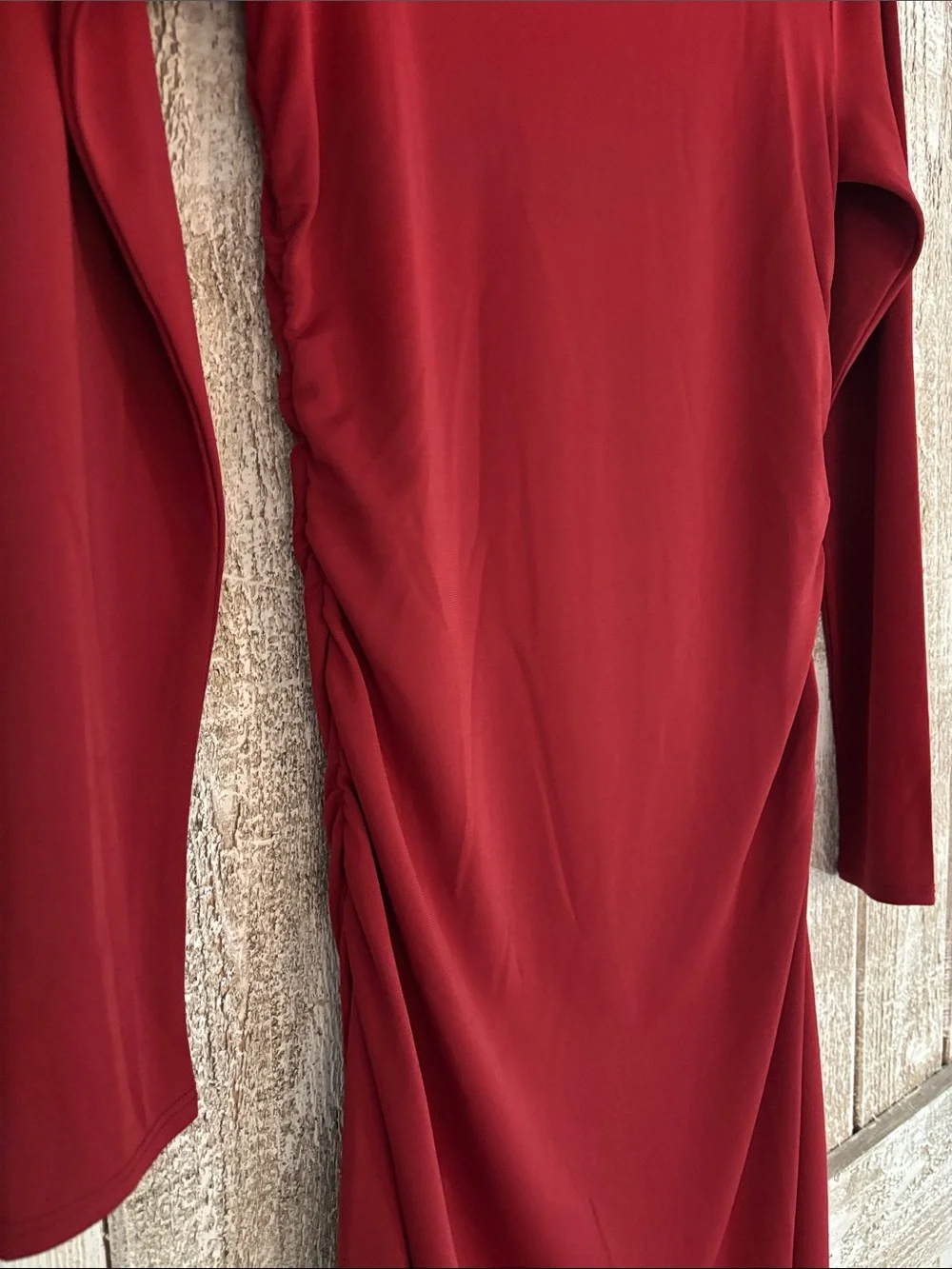 J. Crew Long-Sleeve Dress in Jersey Crepe